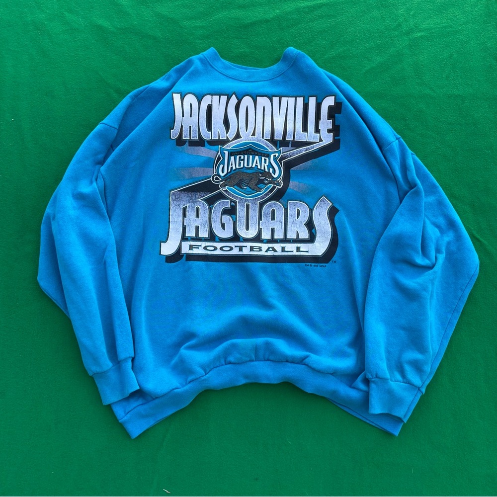 Jacksonville jaguars crewneck sweater men’s xxl vintage retro 90s